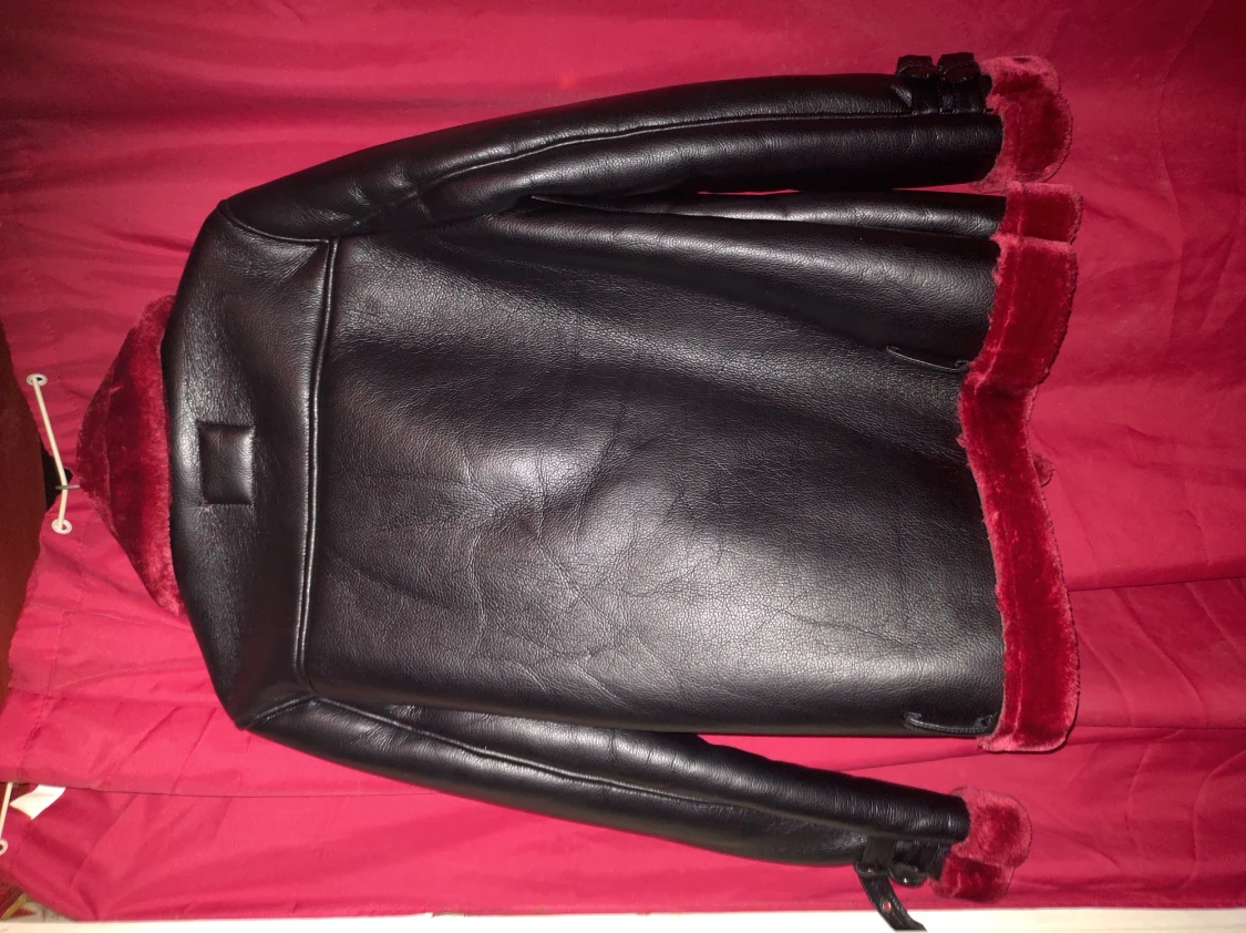 SKINNJACKA EJ ÄKTA  - 90