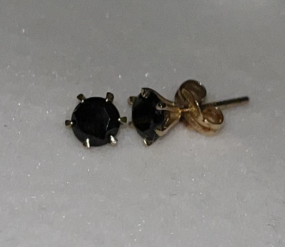 Guldörhängen, 9 karat - 90