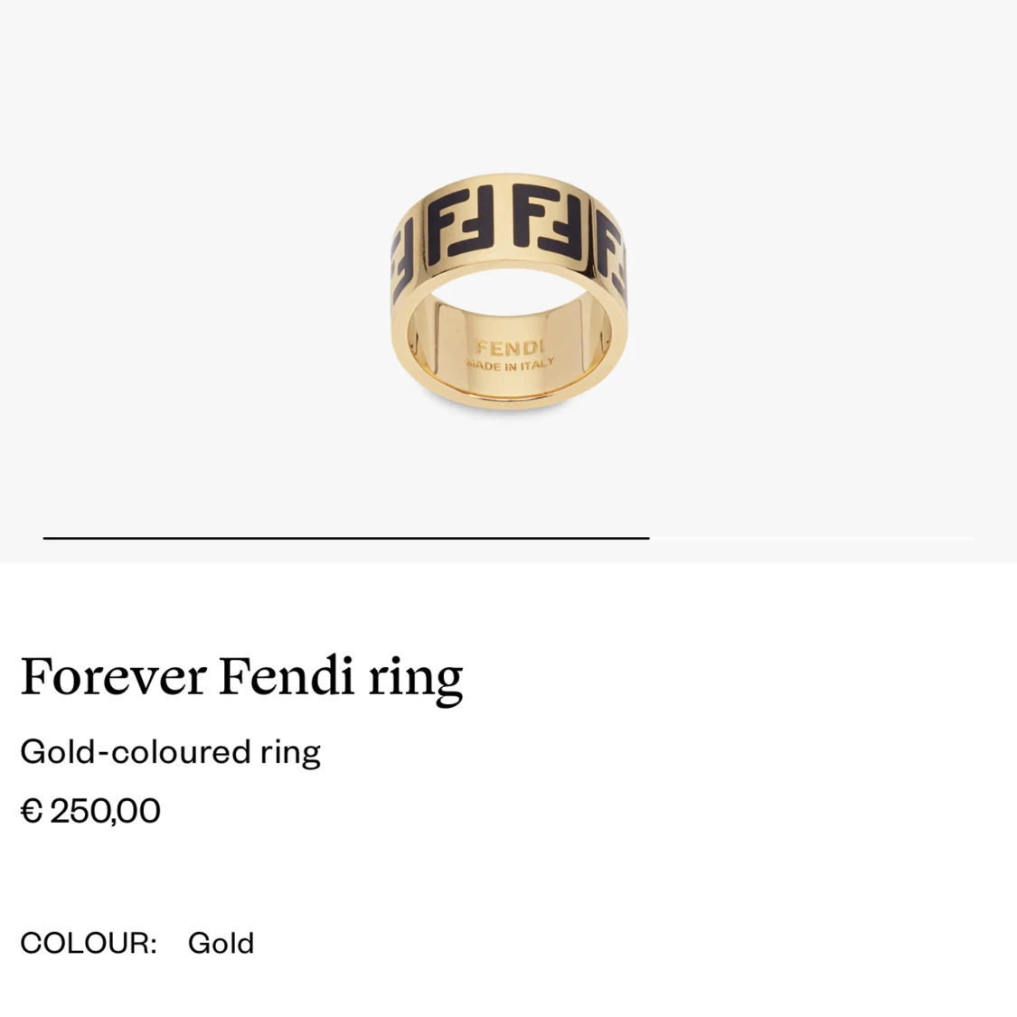 FENDI ring - 90