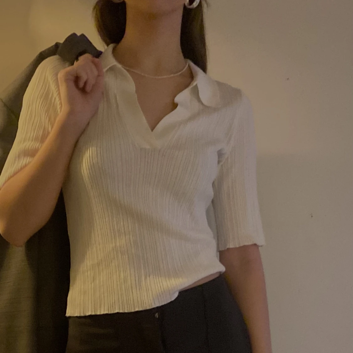Vit topp - 90