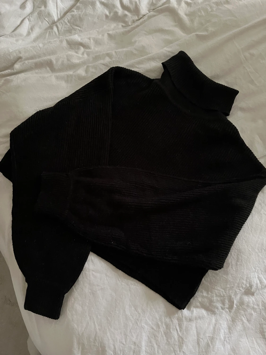 Svart polo tröja 