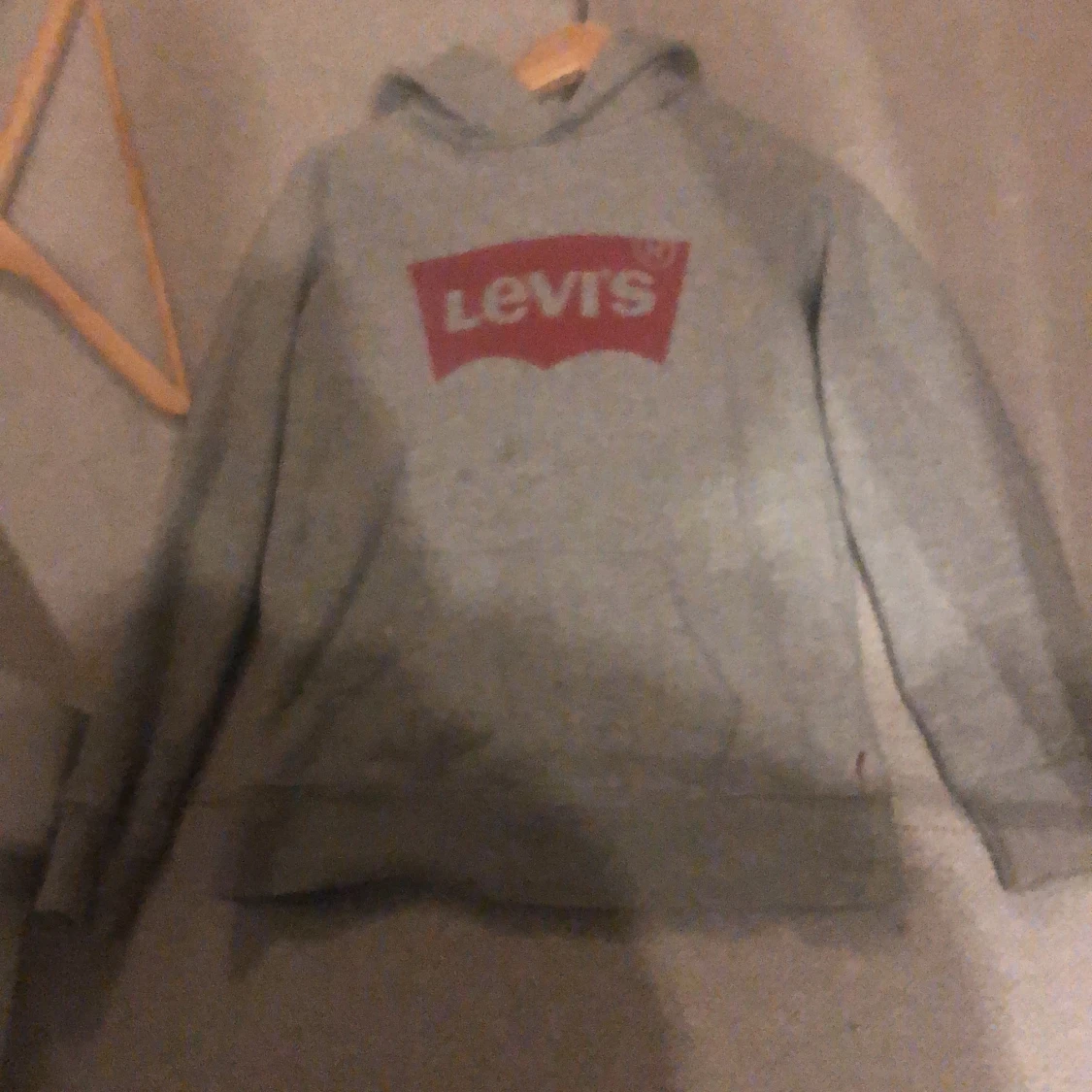 Grå Levis Hoodie - 90