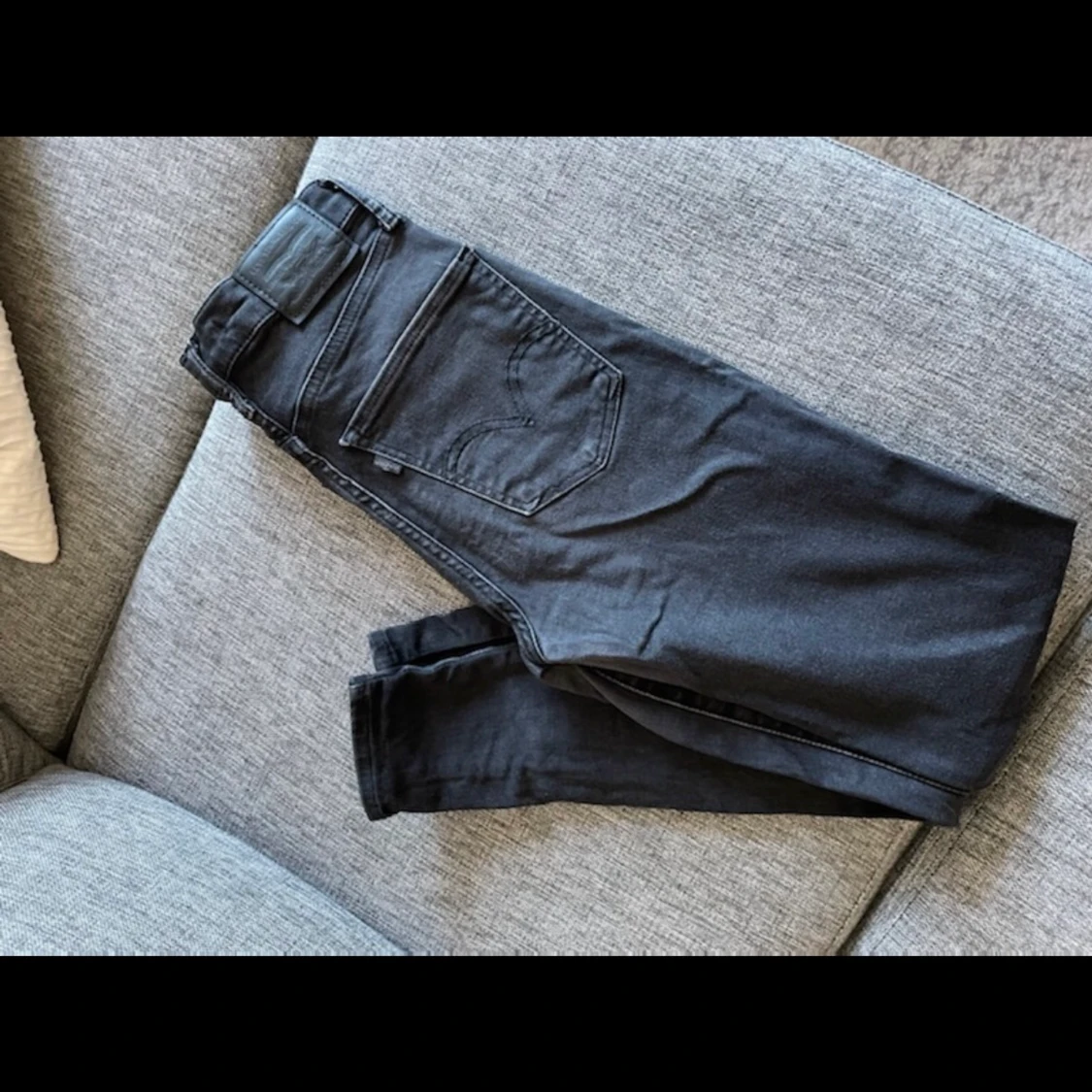 Svarta High mile Levis jeans  - 90