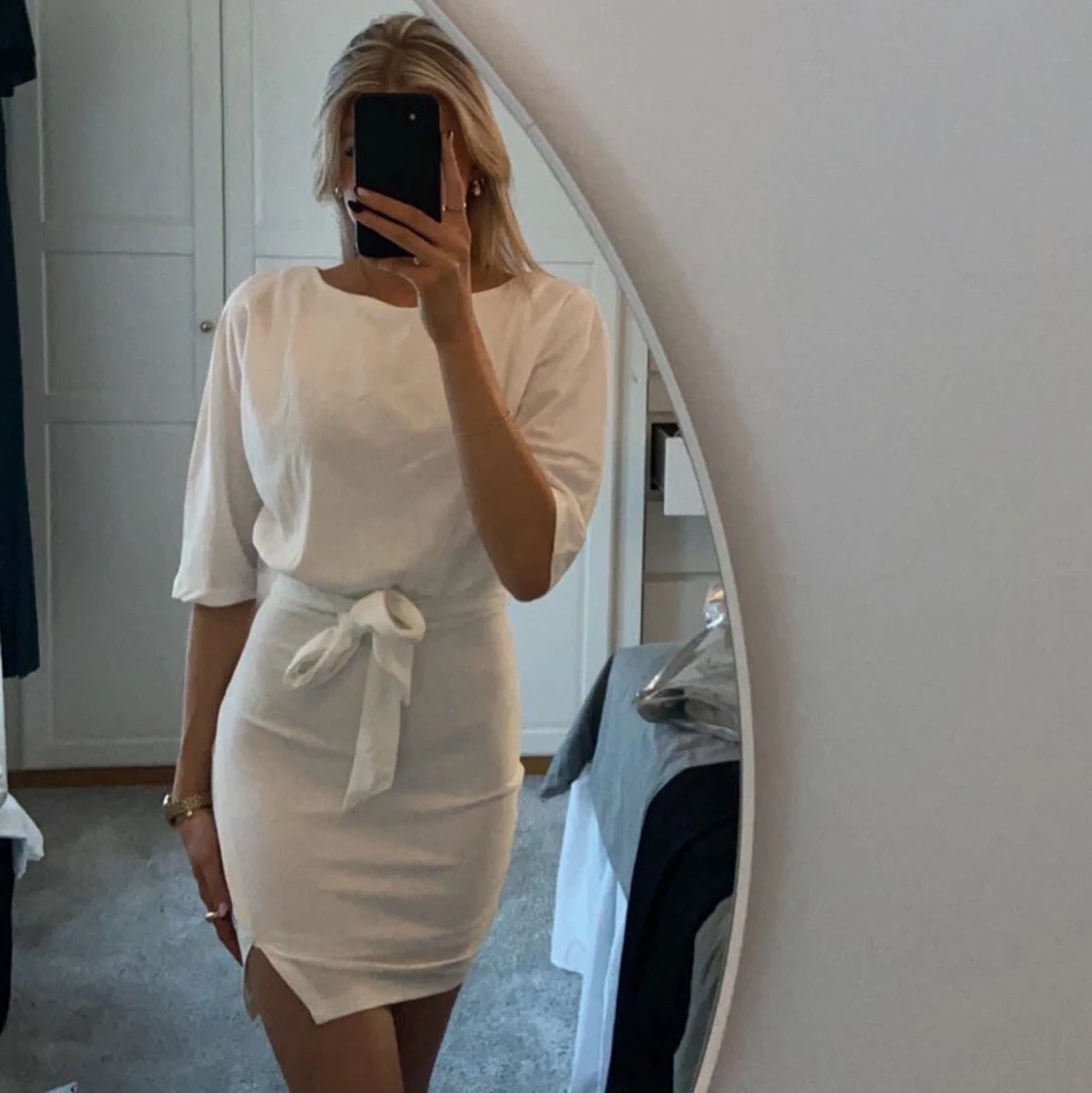 Vit klänning från bubbelroom