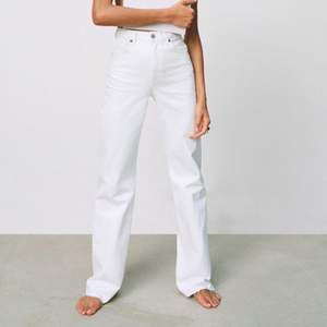 Zara wide leg full length jeans vita - storlek 34