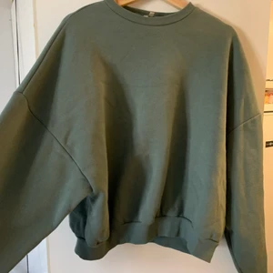 Grön och grå sweatshirt  - 2 för 1. En grå och grön sweatshirt för 120kr. Aldrig använda och köpta på Nelly 