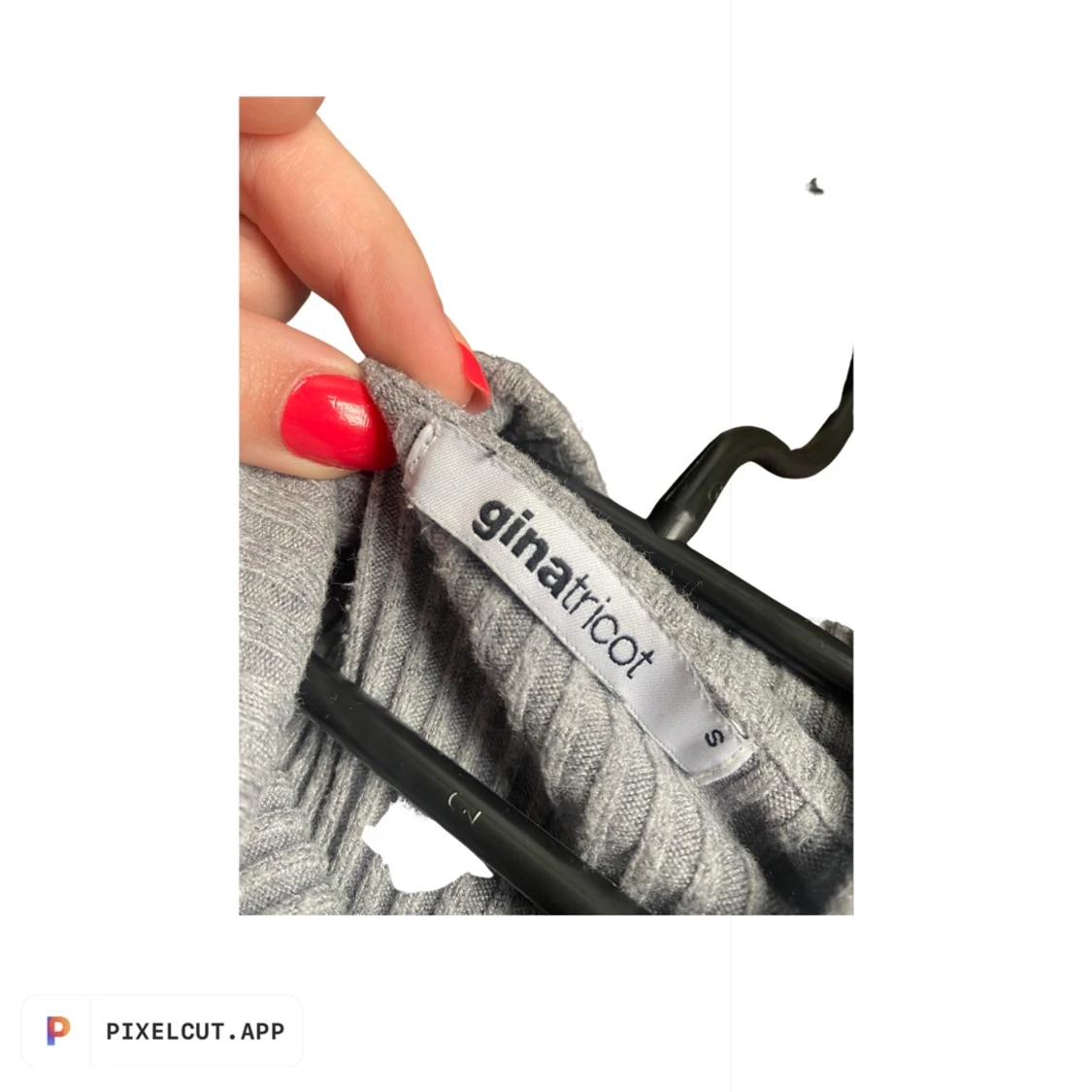 Grå polo tröja  - 91