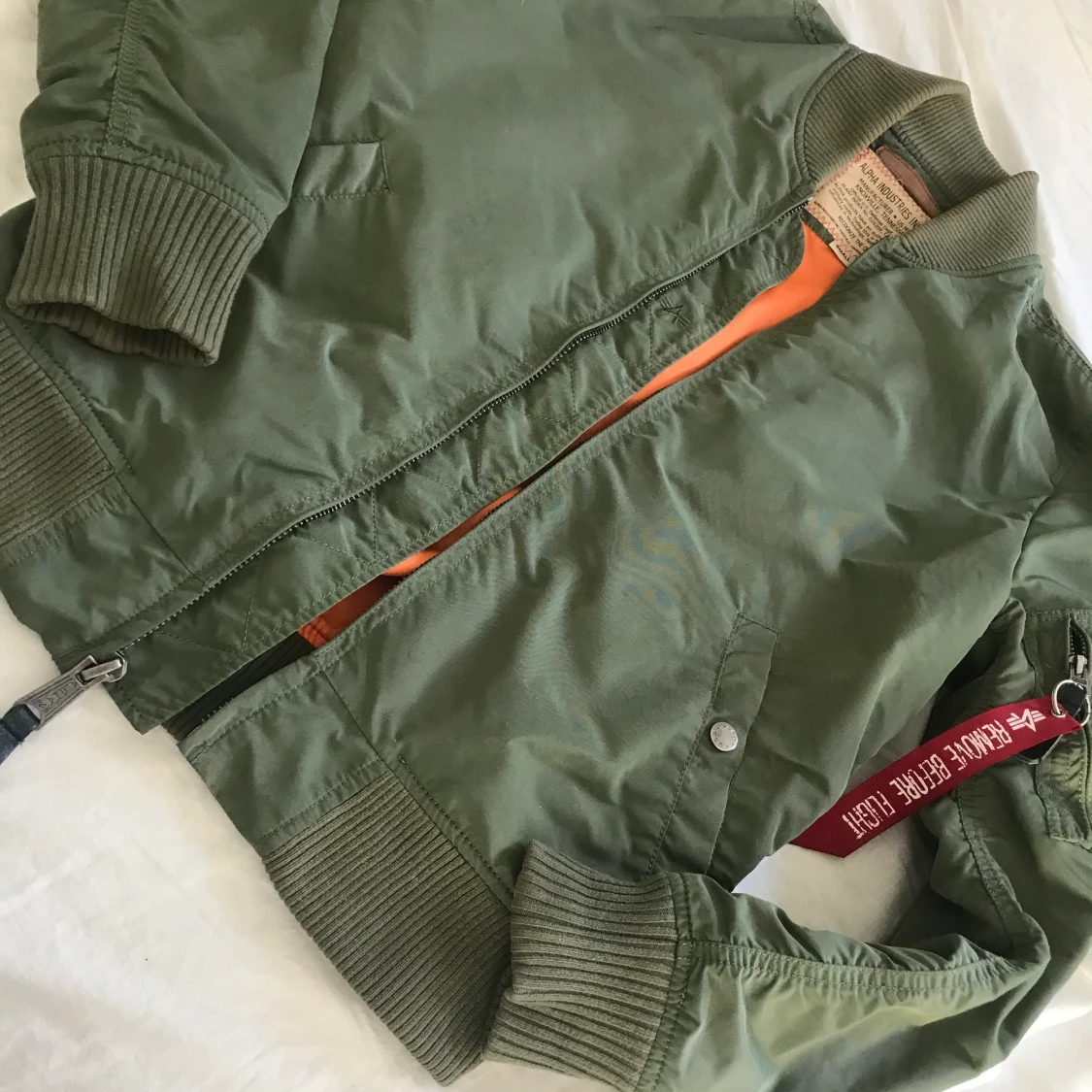 Alpha jacka i fint skick storlek S - 90