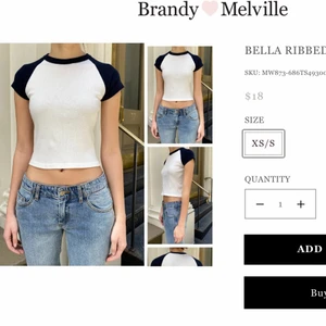 Topp lik Bella ribbed topen från brandy  - {59kr ink frakt} -liknar den populära toppen från brandy  -helt ny (råka beställa 2st) 