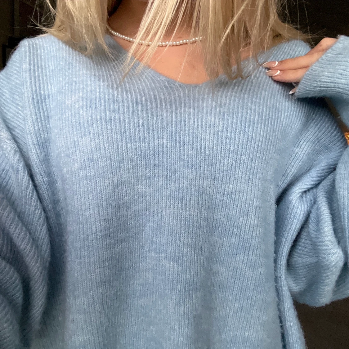 Stickad tröja  - 90