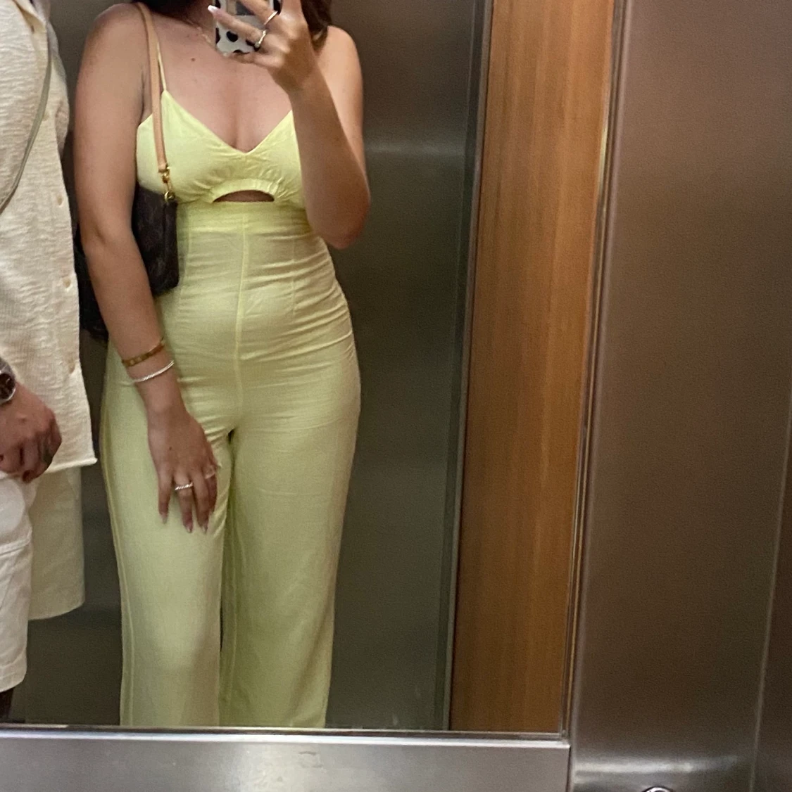 Lime green jumpsuit  - 90