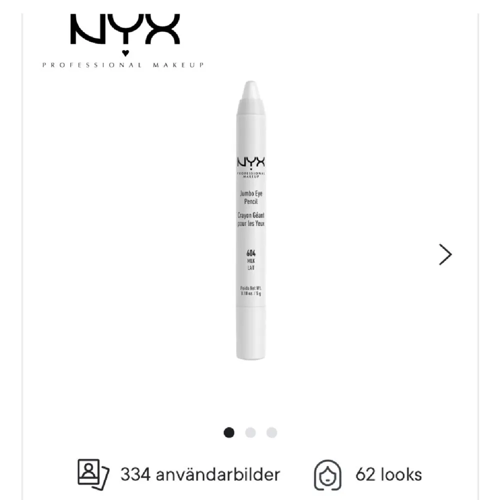 Säljer NYX penna, bara testad annars är helt ny . Övrigt.
