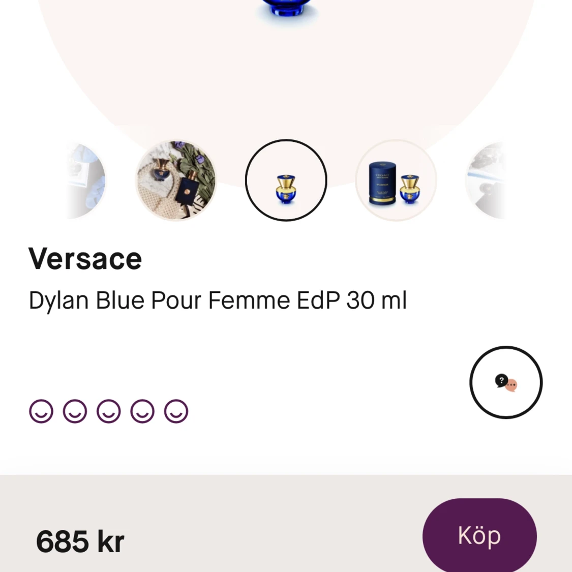 Versace Dylan Blue Pour Femme - 90