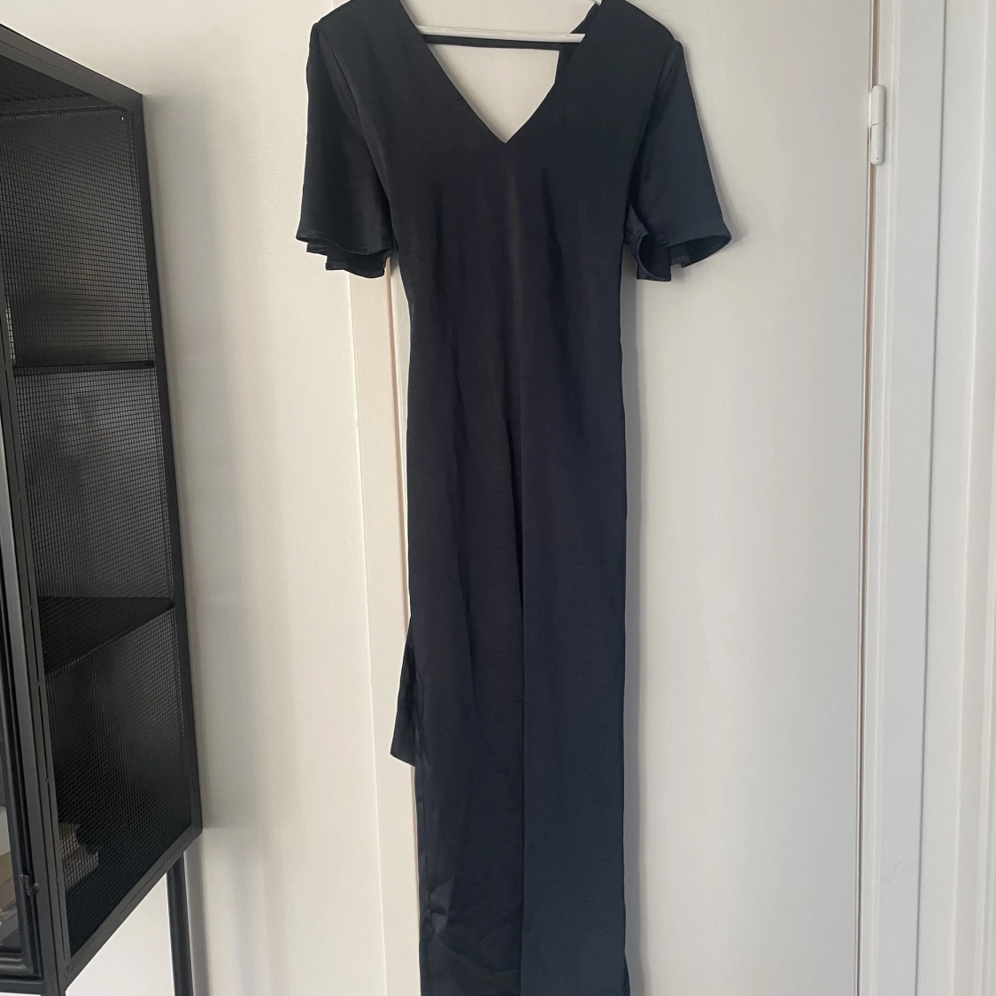 Mörkblå långklänning 