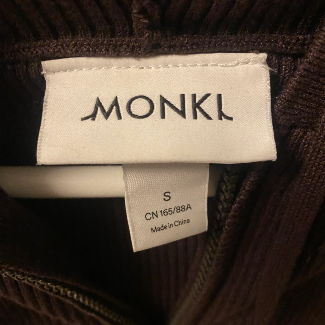 Stickad hoodie  - 90