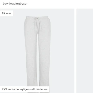 Low waist mjukisbyxor - Low waist mjukisbyxor från bik bok, slutsålda !🦋så skönt material, säljer pga jag köpt andra