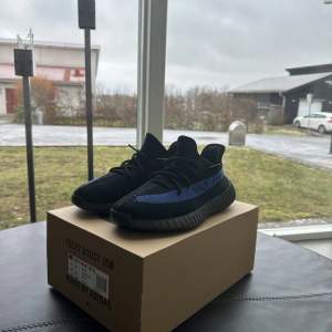 Säljer detta par sparsamt använda Yeezys. Det är ett par Dazzling Blue. I storlek 42 och 2/3 Skick: 8/10 Helt äkta och bevis finns!