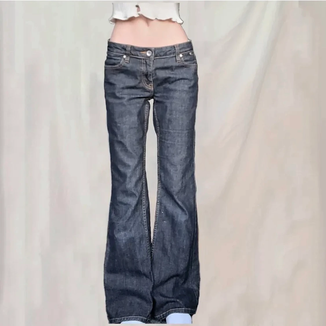 Lågmidjande jeans
