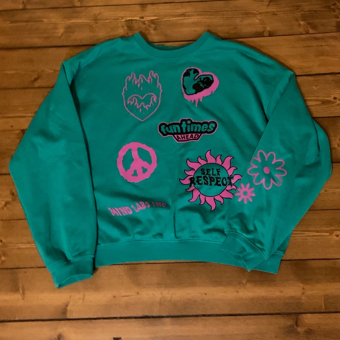 Skit fin grön tröja💚