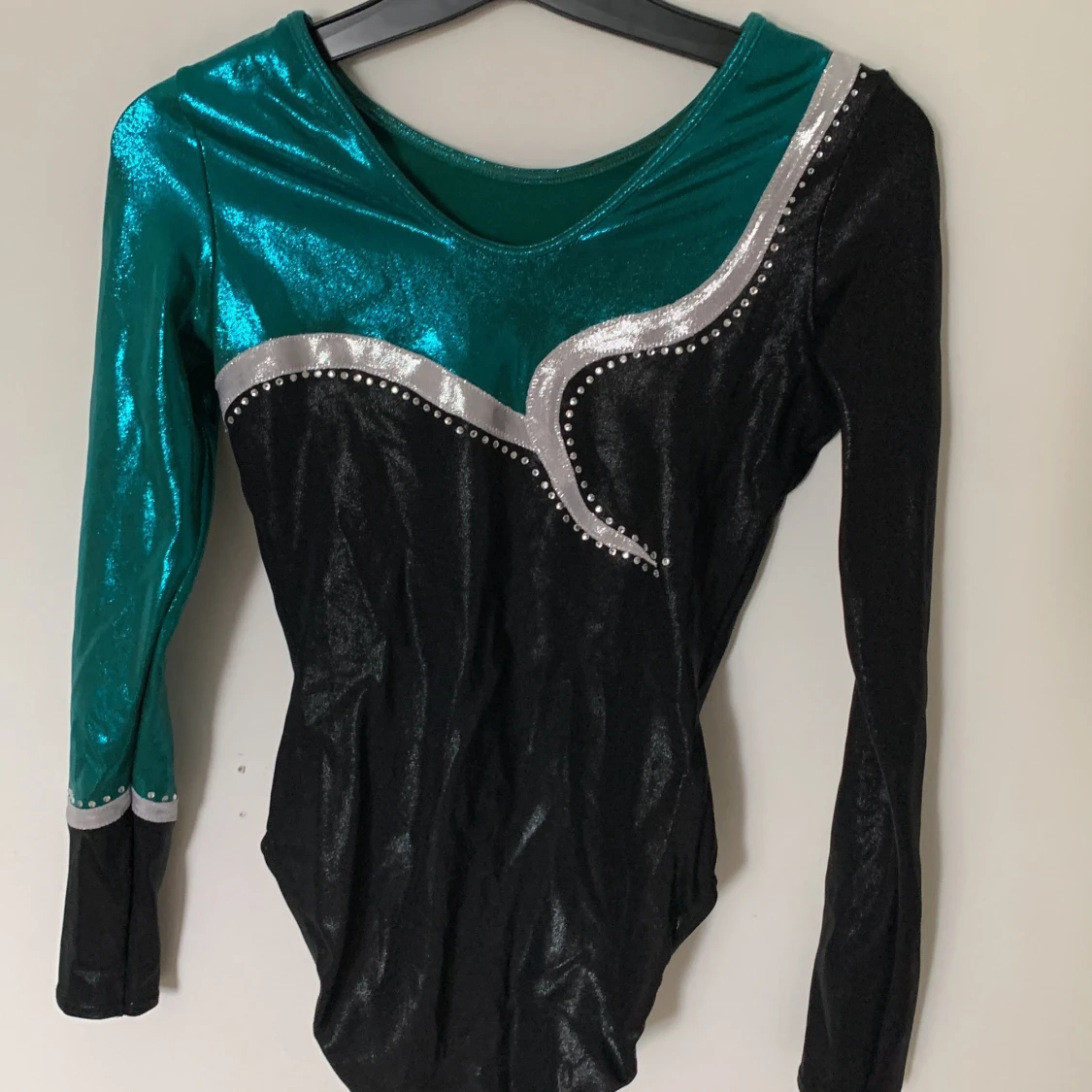 Grön gymnastikdräkt - 90