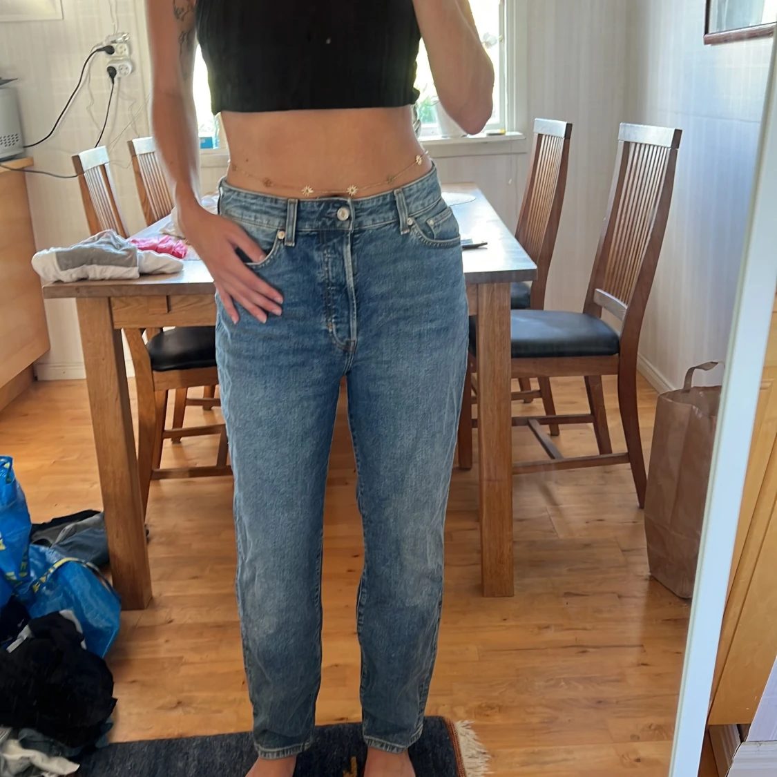 High waisted mom jeans - 91
