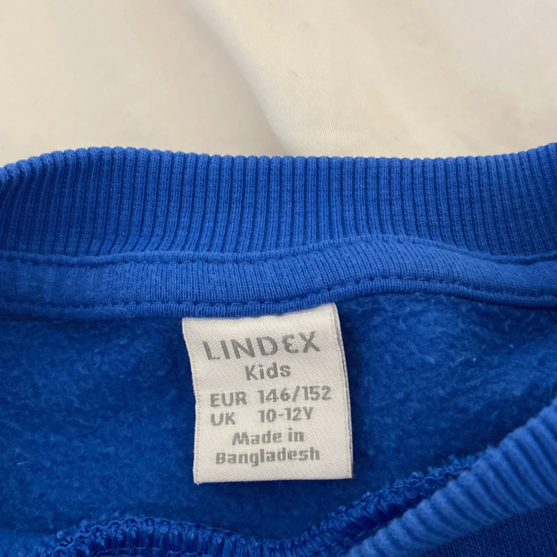 Blå mysig tjocktröja 💙 - 90