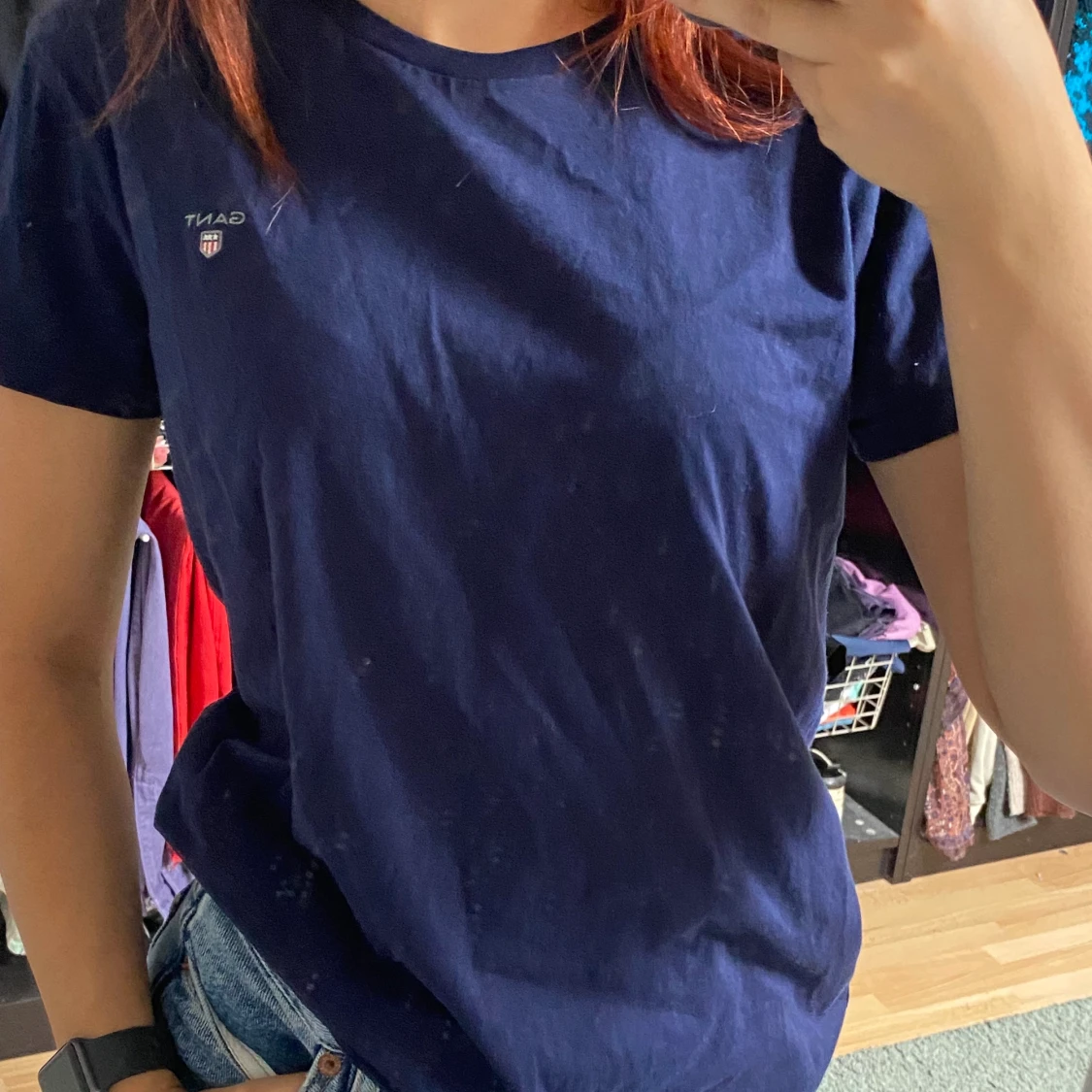 Marinblå gant tshirt