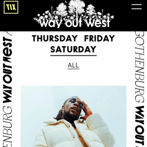 Way out west biljett - Vill du köpa wayoutwest biljetter där bland annat centrall cee,Santan dave och burnaboy kommer att uppträda så säljer jag en biljett för konserten om du är intresserad skriv t mig Priset kan sänkas