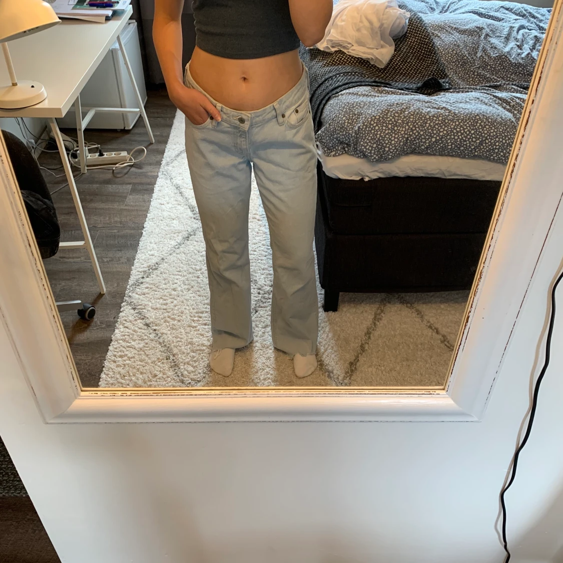 Lågmidjade jeans  - 91