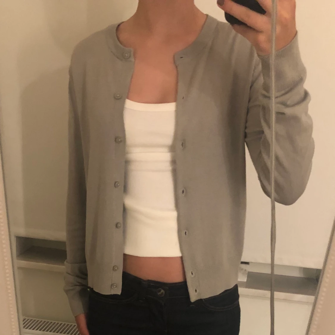 Gråaktig Kofta - 90