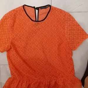 Strl 34  - Jag har använt den 1 gång och jag tycker inte om den, den är rosa/röd/orange 