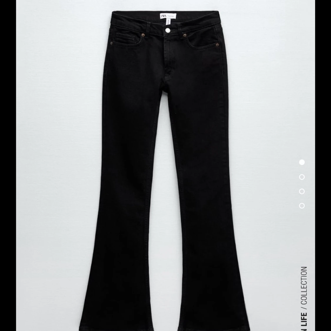 Svarta Low waist Bootcut jeans