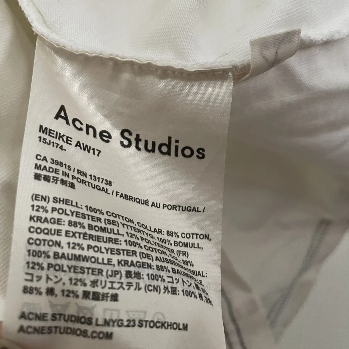 Acne Studios T-shirt Meike AW17 - 91