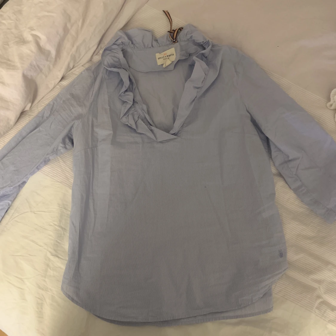 Blåvit blus💞 - 90