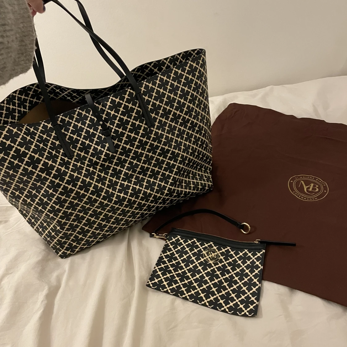 By Malene Birger Abi Printed Tote Bag - 90