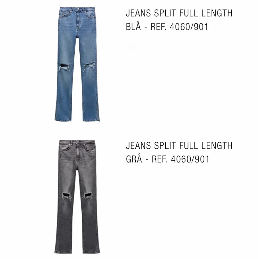 Säljer dessa jeans för att de aldrig kommit till använding🥰 Endast provade och glömde skicka tillbaka dem så i nyskick. Säljer ett par för 100 kr och båda två för 180 kr🥰 Om du vill ha fler bilder är de bara att skriva!. Jeans & Byxor.