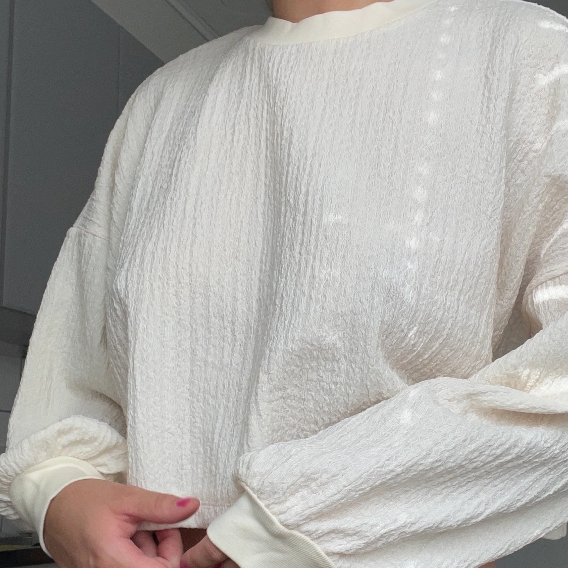 sweatshirt ballongärm - 90