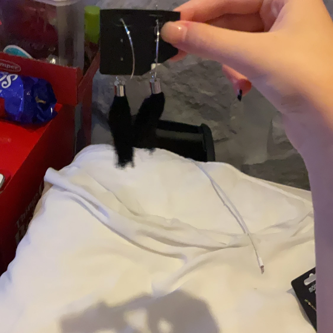 Pom pom örhängen  - 91