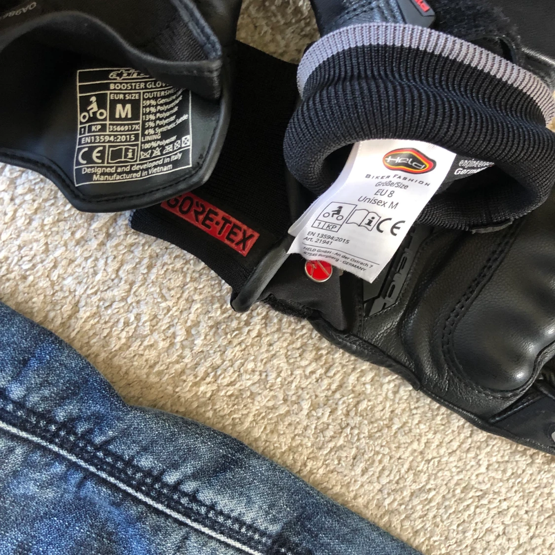  motorcykelhandskar   - 90