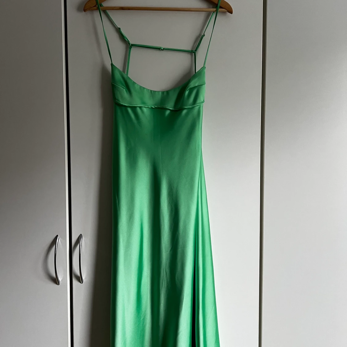 Grön klänning från Zara