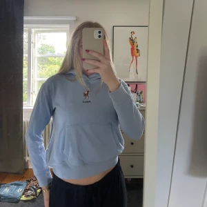 Ralph lauren hoodie - Baby blå hoodie i barnstorlek 12-14 år men skulle säga att den passar xs. Jag e 163