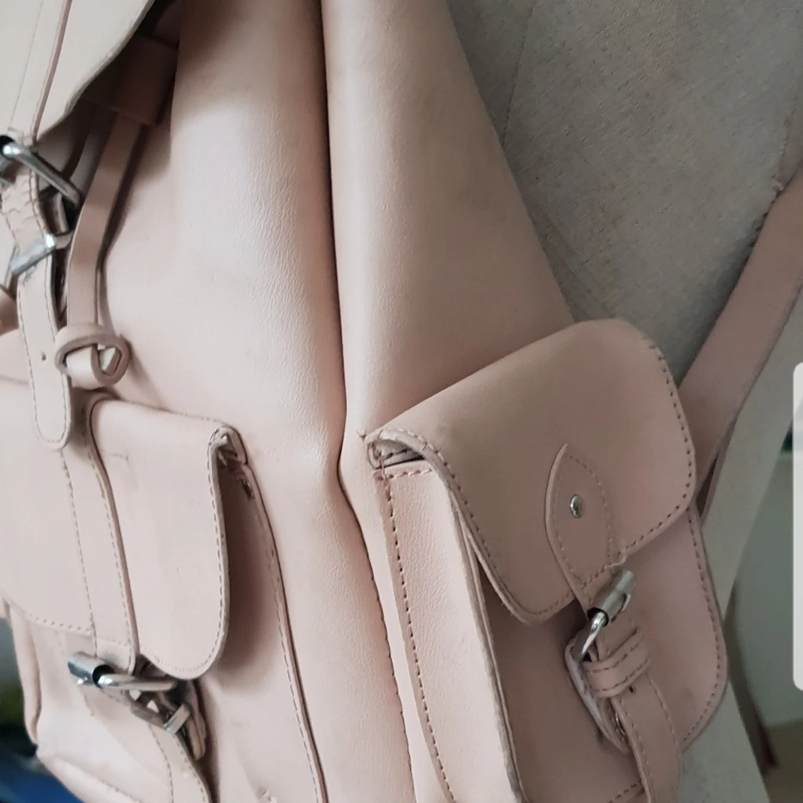 Beige ryggsäck - 90