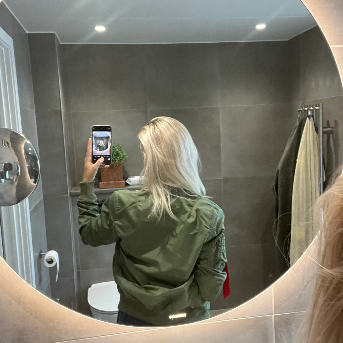 Alpha Industries jacka - grön  - 90