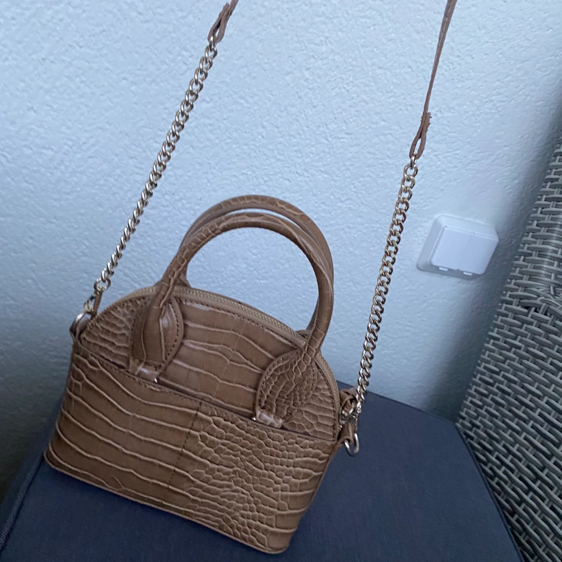 Brun zara väska - 91