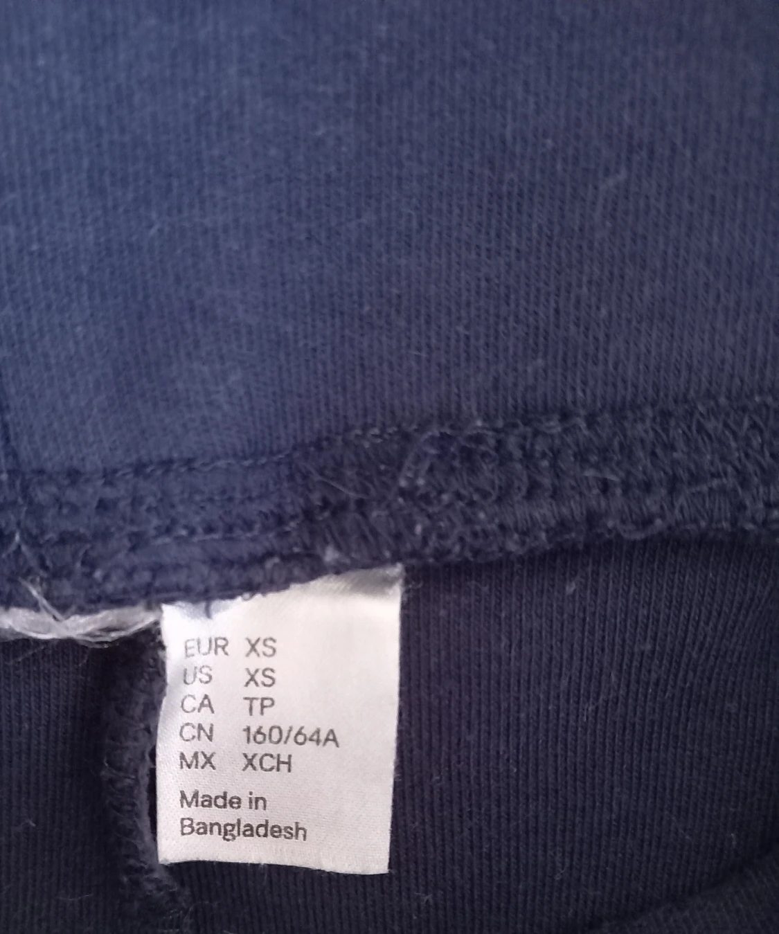 Blue cotton leggings - 90