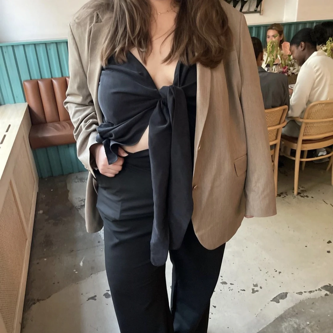 TIE TANK TOP ASH - 91