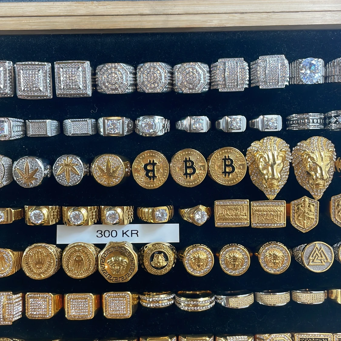 Rostfritt stål ringarna 