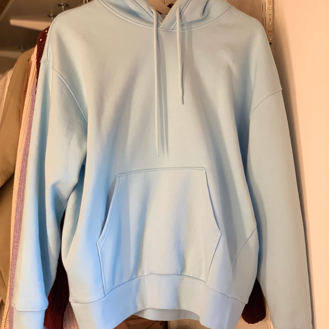 Oversized Hoodie, Blå