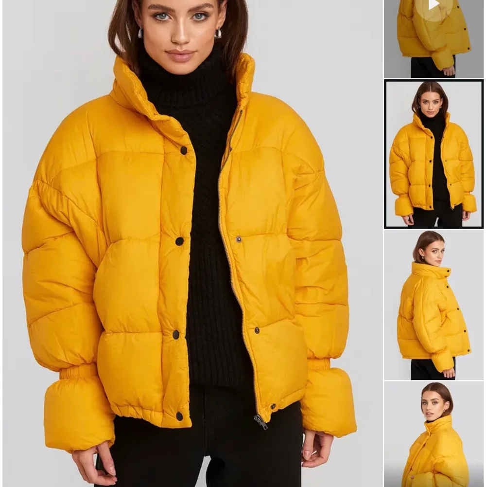 Puffer jacket. Used 2-3 times. Original price I paid for it was 499. Jackor.
