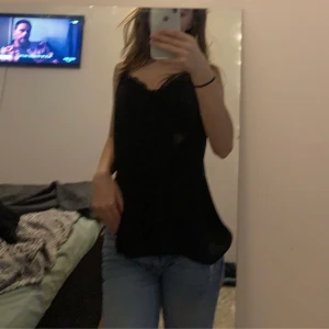 Linne  - Ett jätte fint svart linne som har används Max 15gånger 